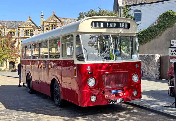 Devon General Bristol LHS6L Marshall 88